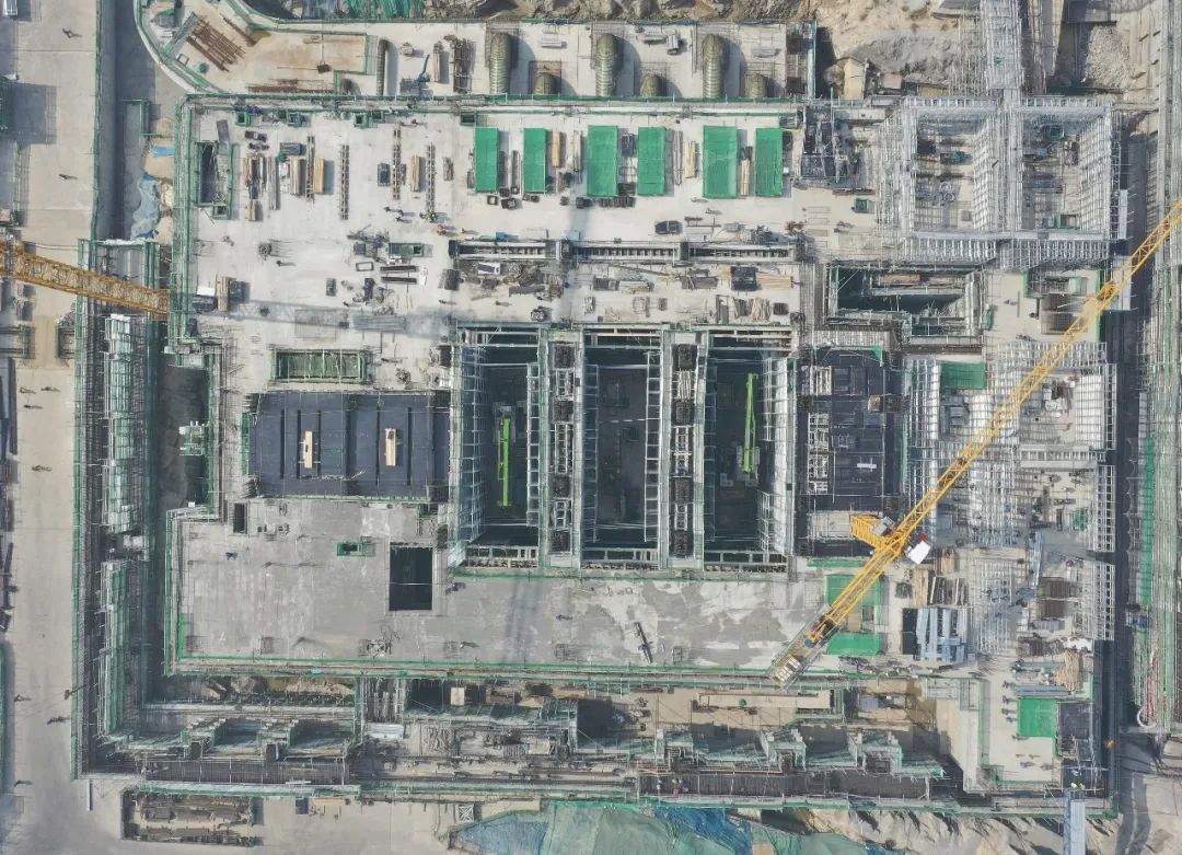 “破土而出”—徐大堡核电3号机组常规岛0米板浇筑完成