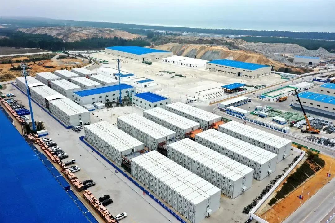 中核五公司海南昌江核电项目部基建全部建成