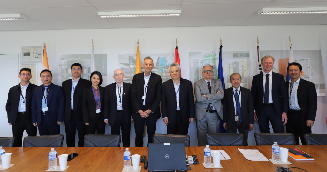 徐鹏飞率团访问国际热核聚变实验堆（ITER）国际组织