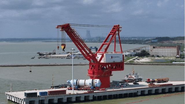 廉江核电1号机组关键设备运抵现场