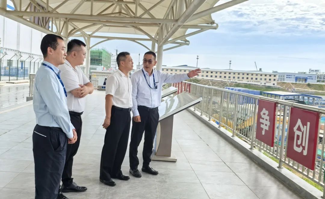 海南省生态环境厅李小山莅临华能海南昌江核电指导应急演习工作