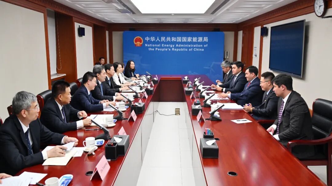国家能源局主要负责人会见哈萨克斯坦能源部部长