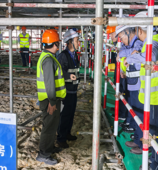 开展新机组基坑验槽 筑牢核电站安全“底线”