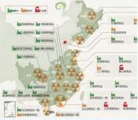 中国核电分布